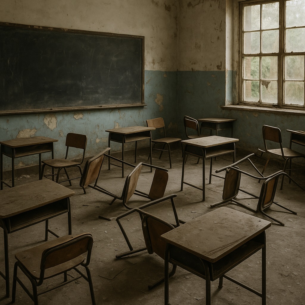 Una emergencia que golpea a las aulas: el deterioro escolar preocupa a toda una generación de padres
