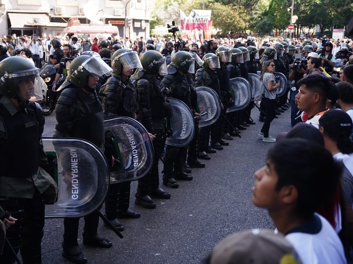 Cambio de enfoque en la marcha: intentarán que la Justicia Federal tome el control si hay detenidos