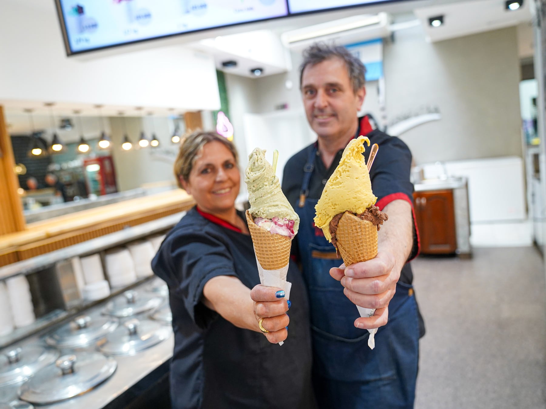 Venecia, el rincón helado de Devoto donde el tiempo pasa lento y los sabores quedan