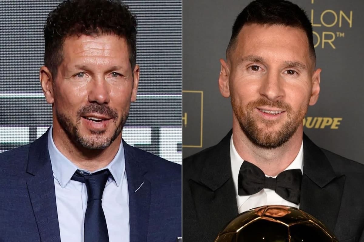 El Cholo se quiebra con Messi y le tira flores a Maradona: la frase que se le escapó entre lágrimas