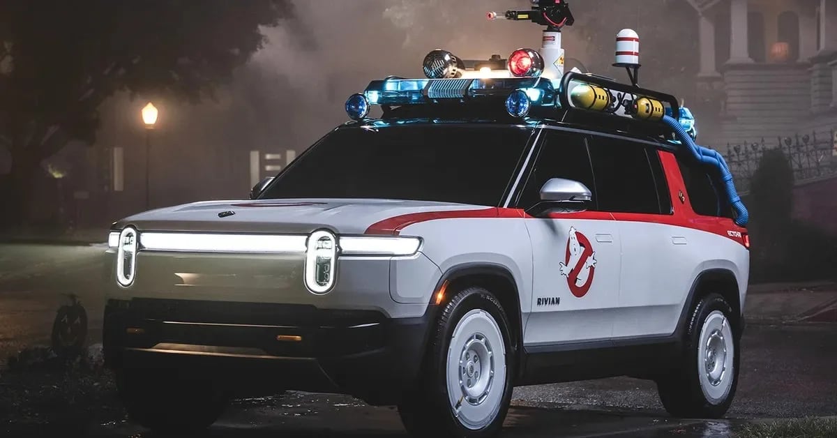 Halloween sobre ruedas: Bill Murray revive a Venkman para presentar una actualización con alma ochentosa en camionetas eléctricas