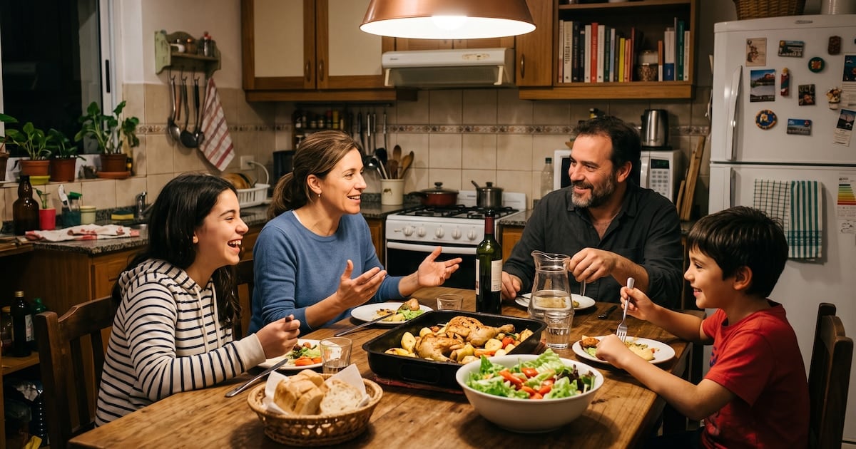 La mesa compartida como escuela: por qué comer en familia cambia la alimentación de los chicos