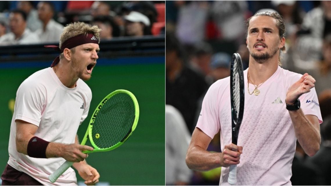 Davidovich Fokina bailó a Zverev en Shanghái y va por la gloria