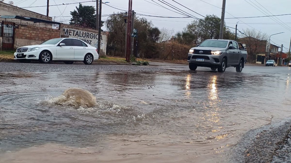 Semana bajo el agua en Neuquén: el temporal que no da tregua hasta el jueves