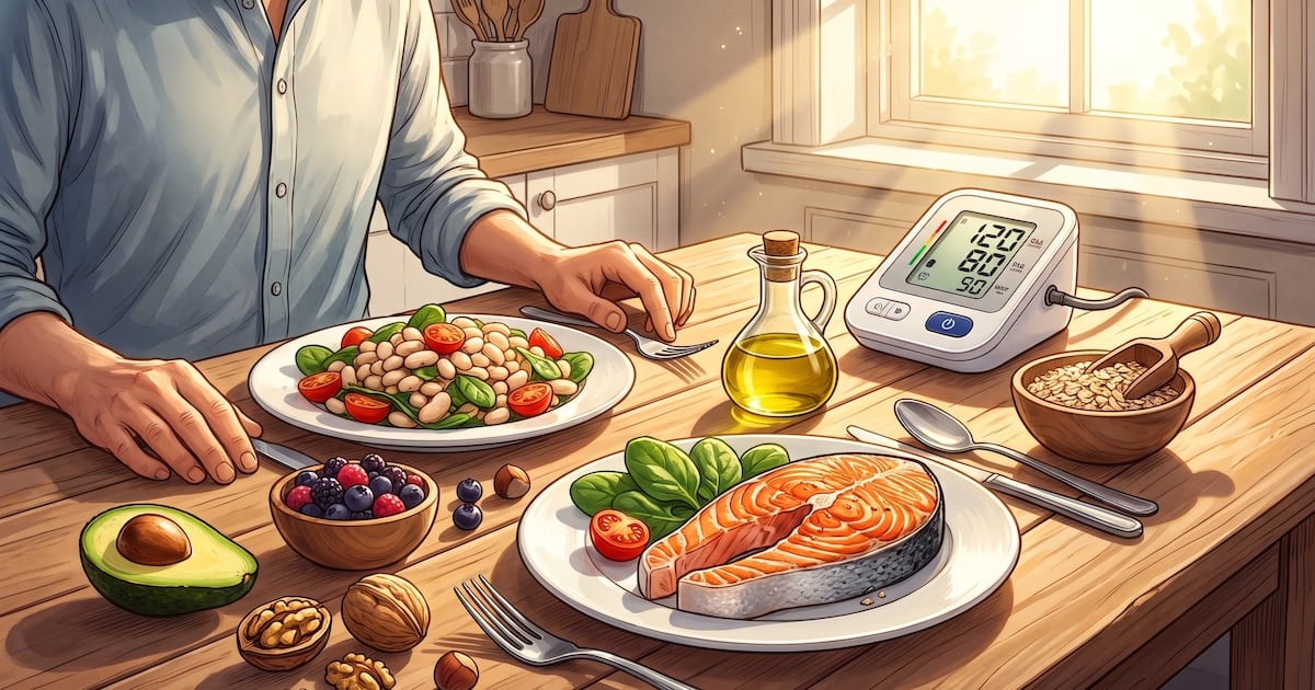 La dieta DASH no aumentó el riesgo de potasio en pacientes medicados