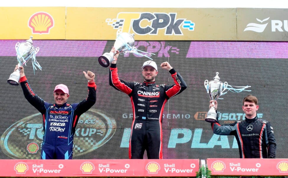 Canapino se calzó la corona del TC Pick Up y va por la triple pinza azul