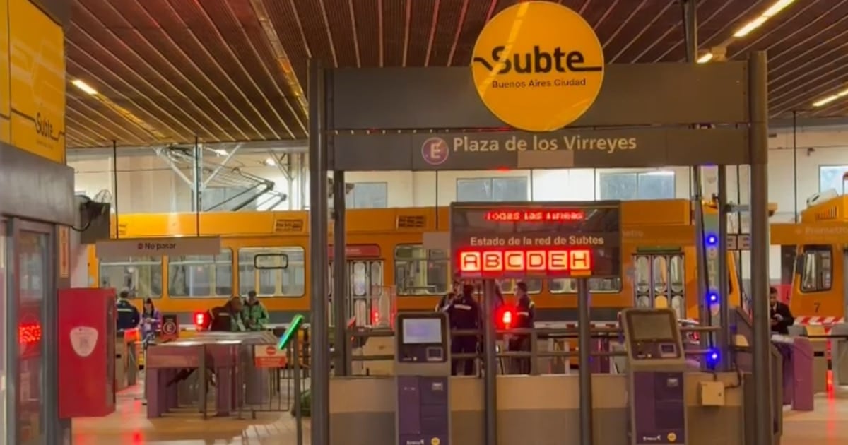 La protesta por la suspensión de un trabajador derailó el subte y terminó con dos arrestos