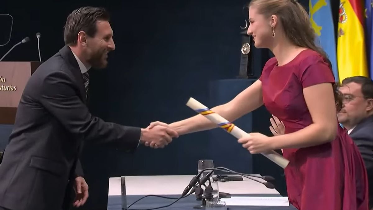 Messi, distinguido en Oviedo con un Premio Princesa de Asturias que suma su leyenda