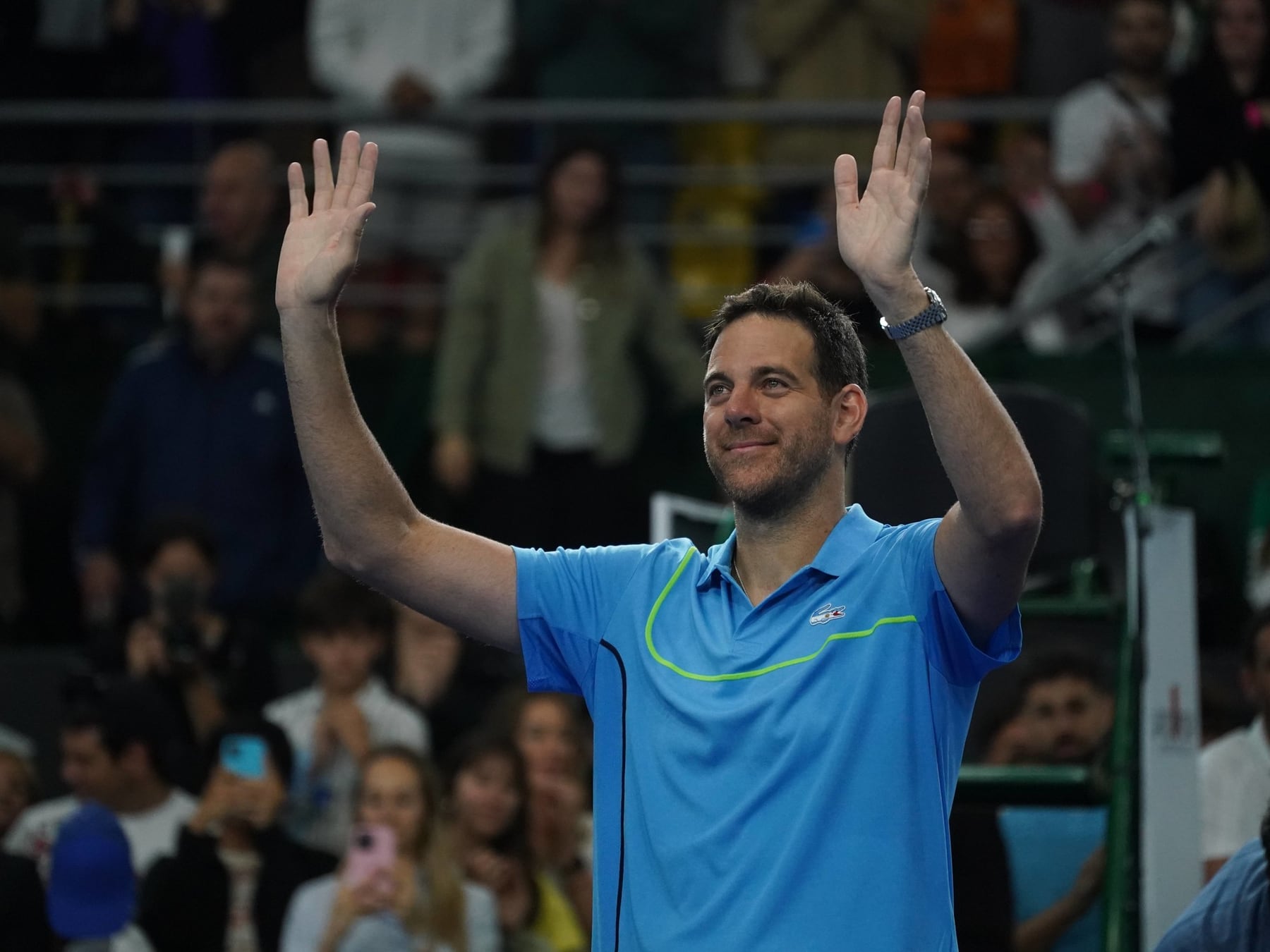 Del Potro, otra vez en la puerta de la gloria